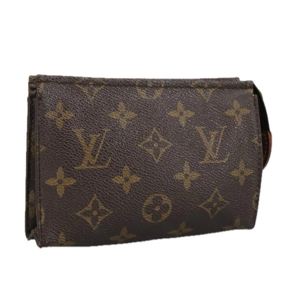LOUIS VUITTON Monogram Poche Toilette 15 Pouch M47546 LV Auth 98202 - Picture 1 of 16